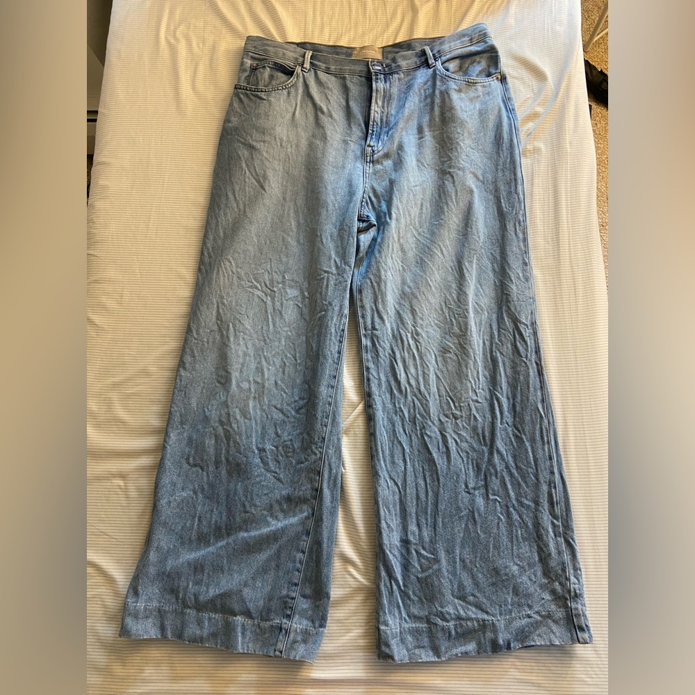 Everlane Summer Wide Leg Jean Size 33